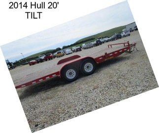 2014 Hull 20\' TILT