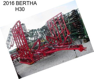 2016 BERTHA H30