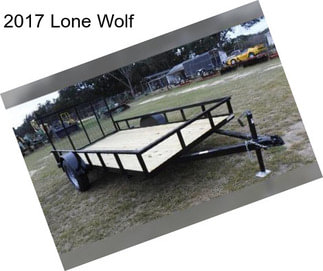 2017 Lone Wolf