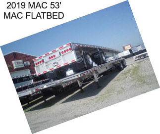 2019 MAC 53\' MAC FLATBED