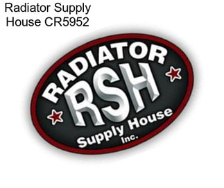 Radiator Supply House CR5952