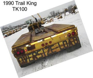 1990 Trail King TK100