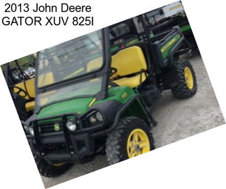 2013 John Deere GATOR XUV 825I