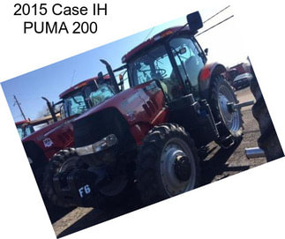 2015 Case IH PUMA 200