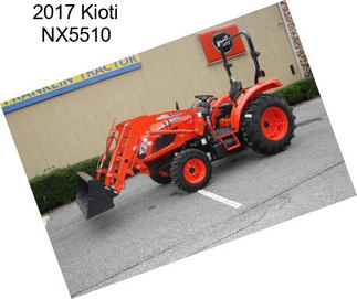 2017 Kioti NX5510