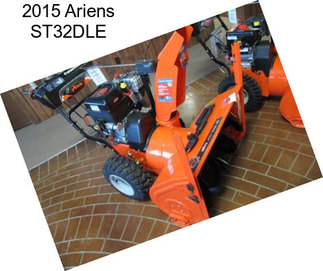2015 Ariens ST32DLE