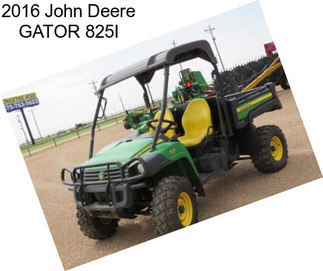 2016 John Deere GATOR 825I