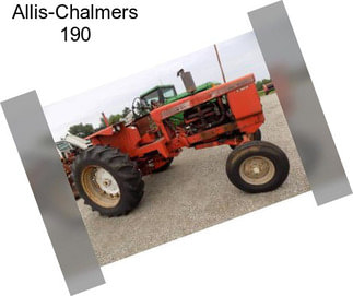 Allis-Chalmers 190