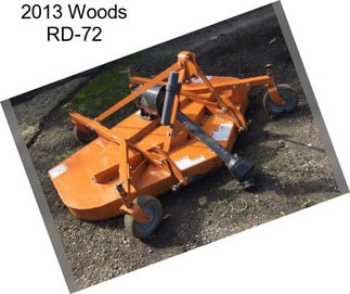 2013 Woods RD-72