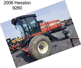 2006 Hesston 9260