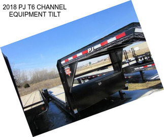 2018 PJ T6 CHANNEL EQUIPMENT TILT