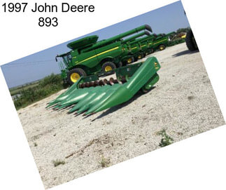 1997 John Deere 893