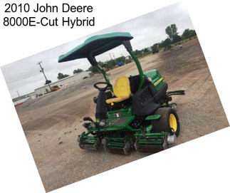2010 John Deere 8000E-Cut Hybrid