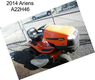 2014 Ariens A22H46