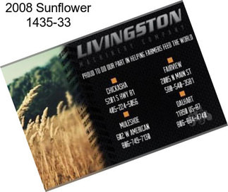 2008 Sunflower 1435-33