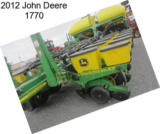 2012 John Deere 1770