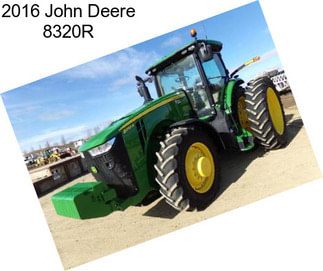 2016 John Deere 8320R