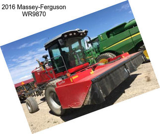 2016 Massey-Ferguson WR9870