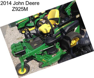 2014 John Deere Z925M