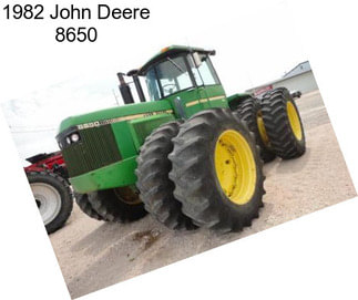 1982 John Deere 8650