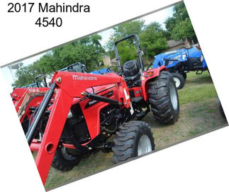 2017 Mahindra 4540