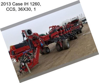 2013 Case IH 1260, CCS, 36X30\