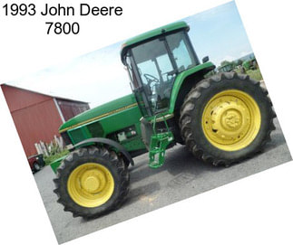 1993 John Deere 7800