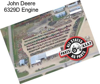 John Deere 6329D Engine