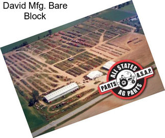 David Mfg. Bare Block