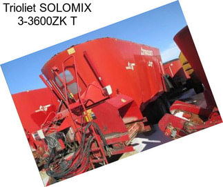 Trioliet SOLOMIX 3-3600ZK T