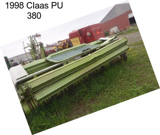 1998 Claas PU 380