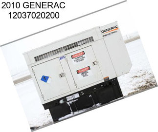 2010 GENERAC 12037020200