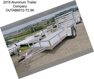 2019 Aluminum Trailer Company OUTAB6012-T2.9K