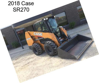 2018 Case SR270