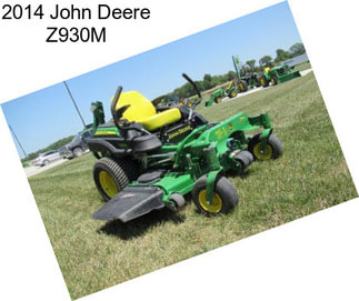 2014 John Deere Z930M