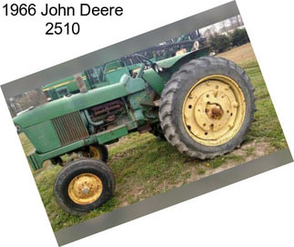 1966 John Deere 2510