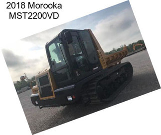 2018 Morooka MST2200VD