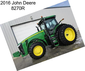 2016 John Deere 8270R