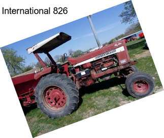 International 826