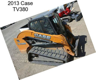 2013 Case TV380