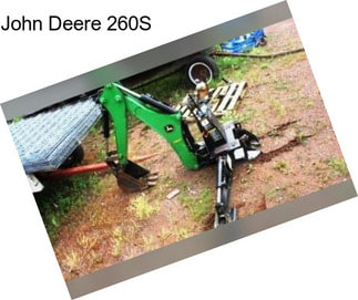 John Deere 260S