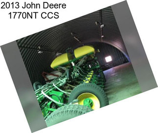 2013 John Deere 1770NT CCS