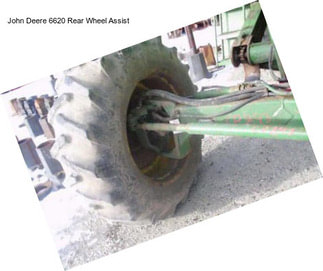 John Deere 6620 Rear Wheel Assist