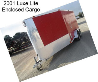 2001 Luxe Lite Enclosed Cargo