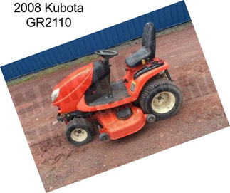 2008 Kubota GR2110