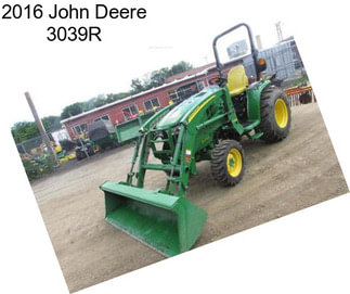 2016 John Deere 3039R