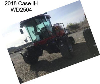 2018 Case IH WD2504