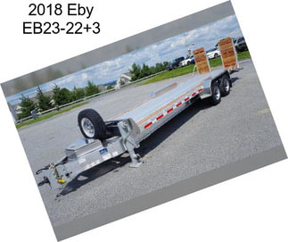 2018 Eby EB23-22+3