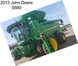 2013 John Deere S680