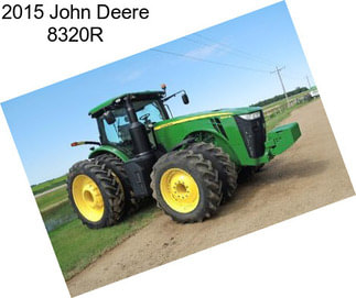 2015 John Deere 8320R